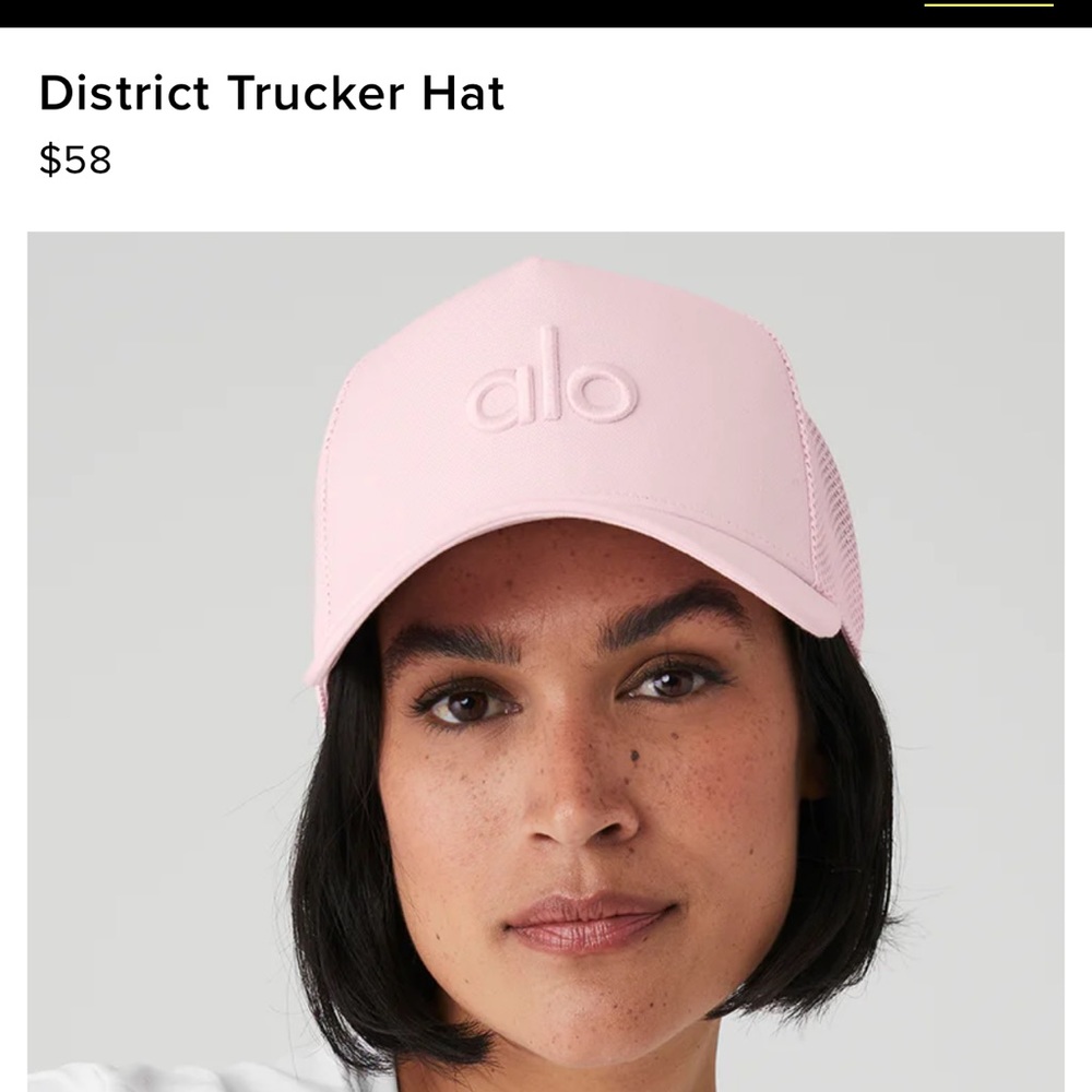 Pink Alo hat